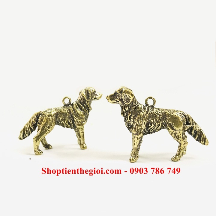 Móc Khóa Tượng Đồng Con Chó - SP005223